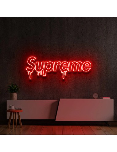 „SUPREME“ – LED-Leuchtreklame 2 - 3 jours ouvrés.