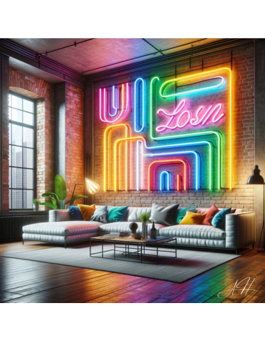 „Contemporary Urban Neon“ – LED-Leuchtreklame Faites des économies